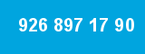 926 897 17 90